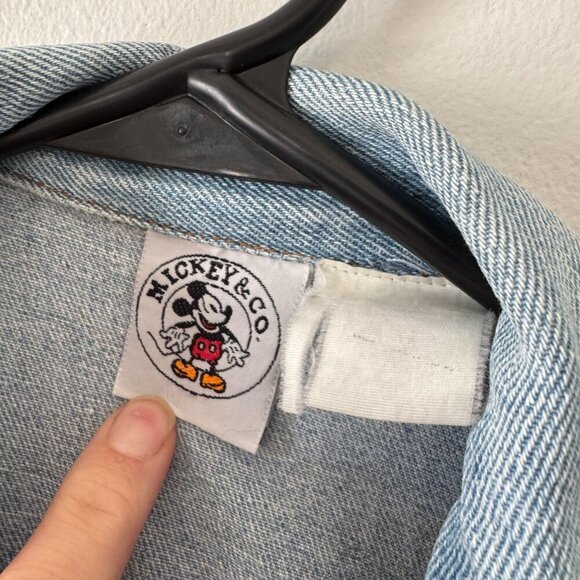 Vintage Mickey and Co Denim Jacket Patchwork - Picture 5 of 16